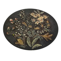 Ruscha Art retro blomsterrelief