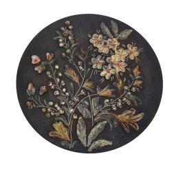 Ruscha Art retro blomsterrelief