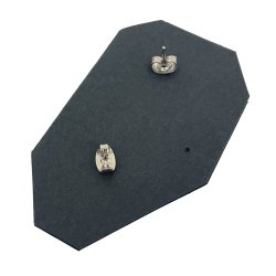 Vintage �restikker i bl� og gr�n