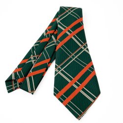 Retro-Krawatte aus den 70ern  grn/orange