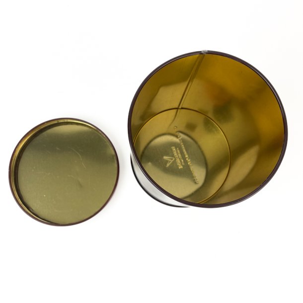 Retro-Kchendose mit Mdchenmotiven.