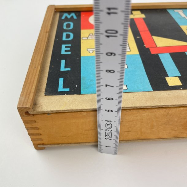 Vintage tr�-byggeklodser