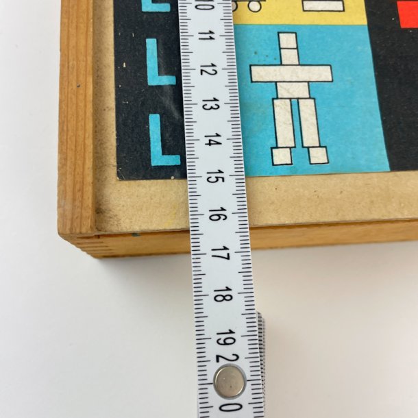 Vintage tr�-byggeklodser