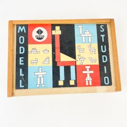 Vintage tr�-byggeklodser