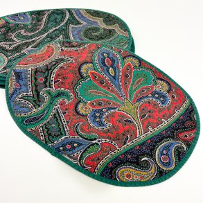 Ti retro d�kkeservietter paisley