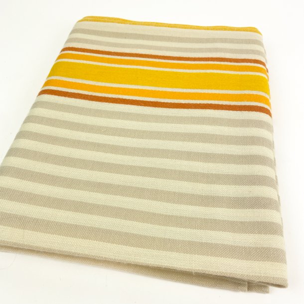 Retro dug med gule striber  220 cm