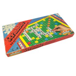 Retro Scrabble Spiel