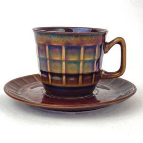 Retro Kaffeetasse mit Untertasse