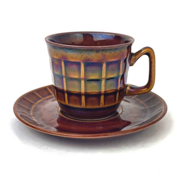 Retro Kaffeetasse mit Untertasse