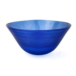 Kopi af Vintage bernsteinfarbene Glasschale