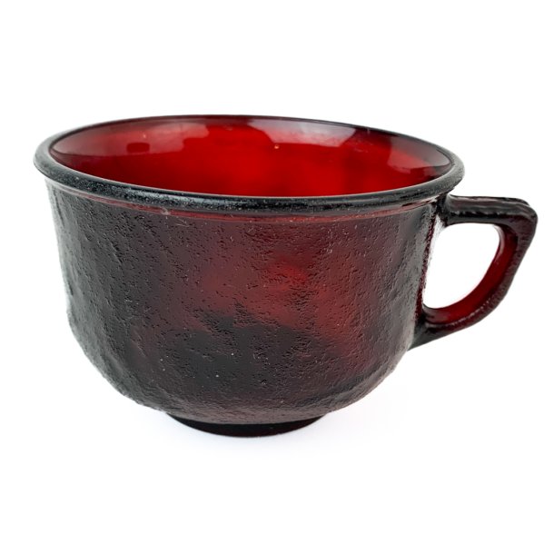Retro rd glas kop