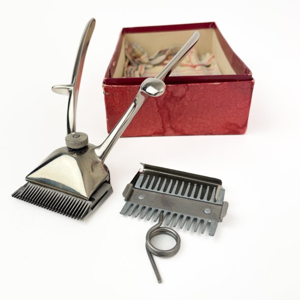 Vintage hrklipper i original ske