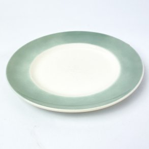 Retro-Essteller mit mintgrnen Streifen