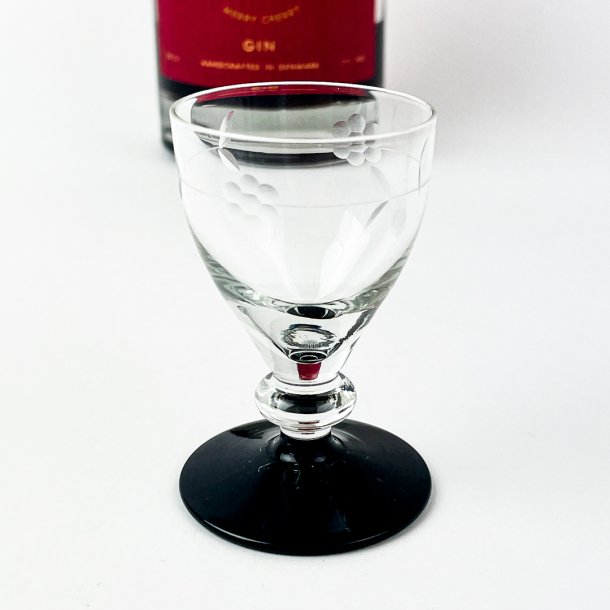 Snapseglas - Ingrid - Holmegaards Glasvrk ca. 1942
