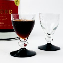 Schnapsglas - Ingrid - Holmegaard Glasvrk ca. 1942