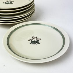 Kuchenteller - Herzgras, Royal Copenhagen Nr. 884/9483