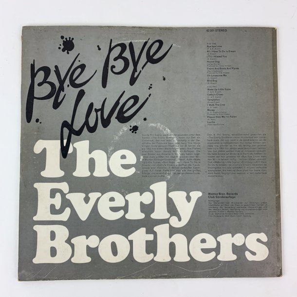 Bye bye love - The everly brothers - LP