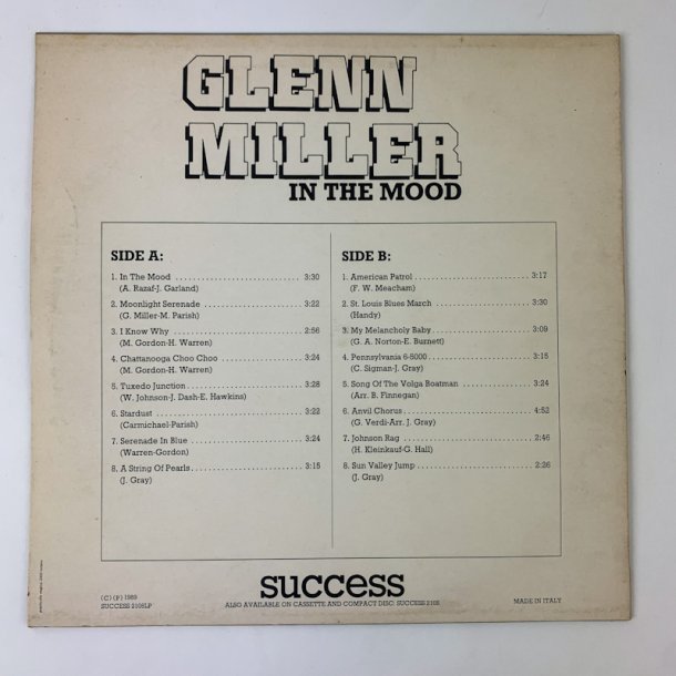 In the mood - Glenn Miller - LP