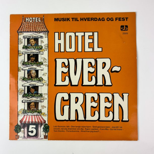 Ever-Green 5 - Gustav Winckler, Katy Bdtger, Anniqa, Teddy*, Svend Lundvig - LP