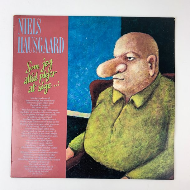 Som jeg altid plejer at sige - Niels Hausgaard - LP