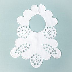 Vintage hagesmk med engelsk broderi.