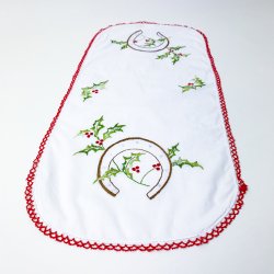 Kerzenstnder mit Stechpalme