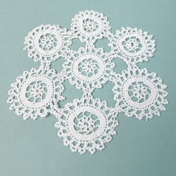 Flot vintage orkeret flacon