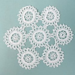 Flot vintage orkeret flacon