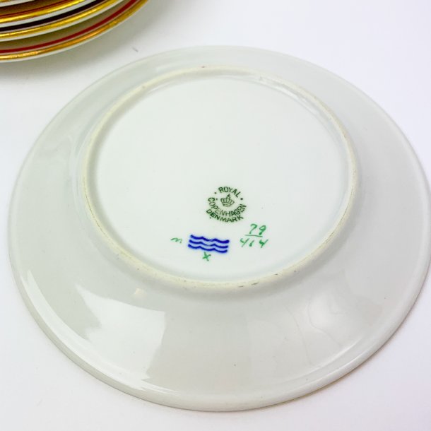 Kuchenteller - Der spanische Rahmen, Royal Copenhagen