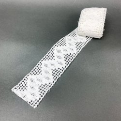  Drei Stcke Spitzeneinlage