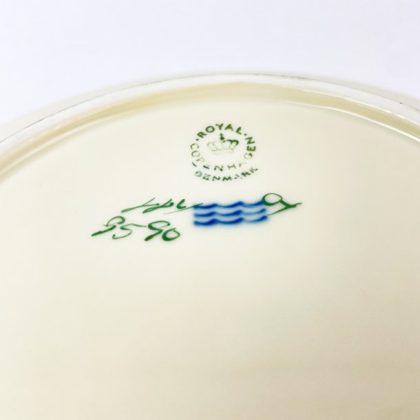 Tiefer Teller - Herzgras, Royal Copenhagen Nr. 9590