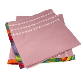 Zwei Retro-Geschirrtcher  Upcycling