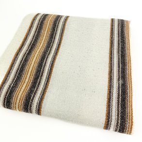 Retro-Tischdecke in Beige und Braun  180 cm