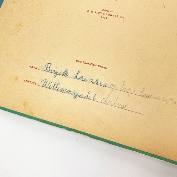 Richs samleralbum Pinocchio � 1950�erne