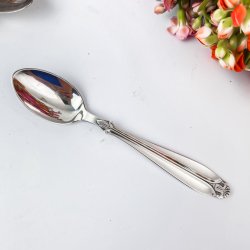 Dessertlffel Rio, versilbert.