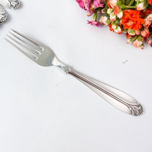 Mittagsgabel Rio, versilbert.