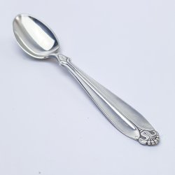 Dessertlffel Rio, versilbert.