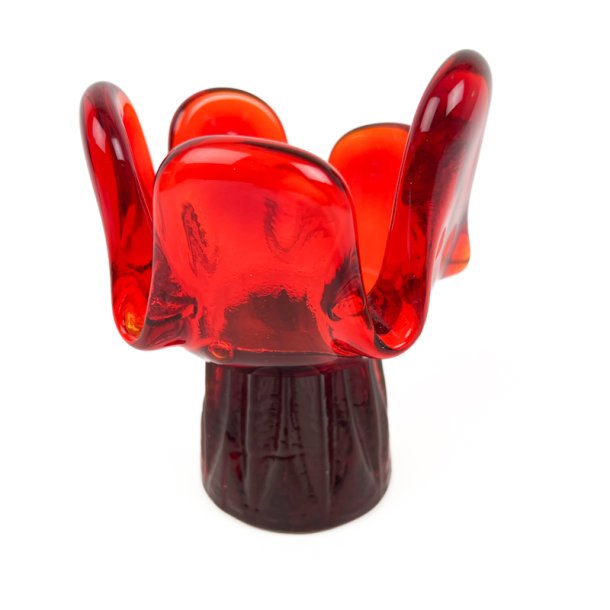 R�d vintage glasstage