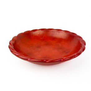 R�d vintage keramik bordfad