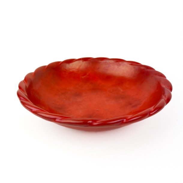 R�d vintage keramik bordfad