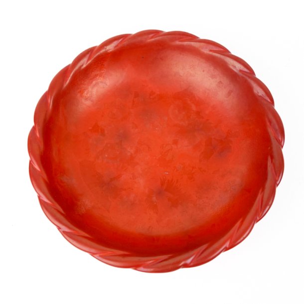 R�d vintage keramik bordfad