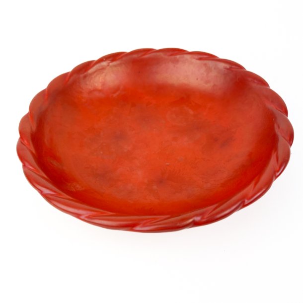 R�d vintage keramik bordfad