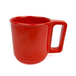 Klassisk r�d retro Rosti krus