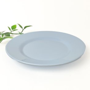 Hellblauer Rosti Kuchenteller