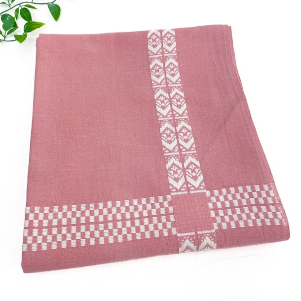 Klassisk rosa vintage dug � 180 cm