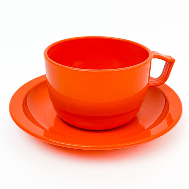 Vintage Rosti kaffestel i orange