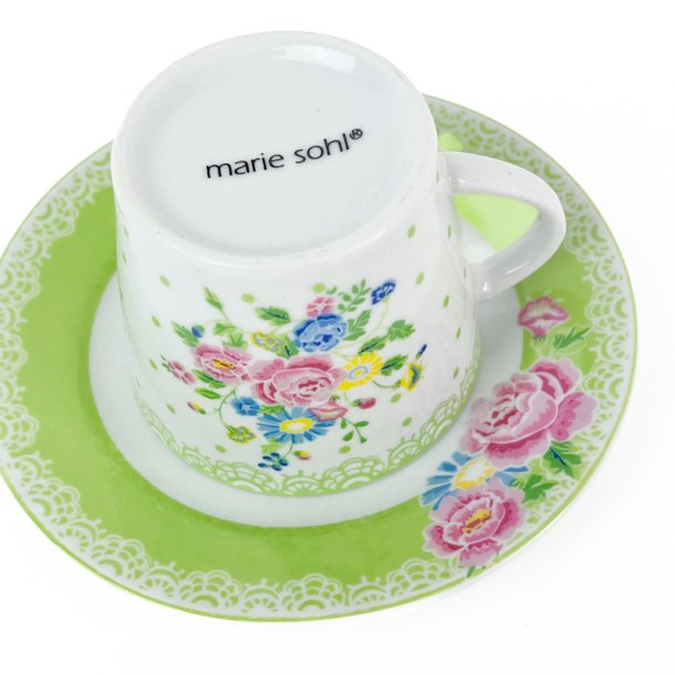 Gr�n vintage Marie Sohl kop