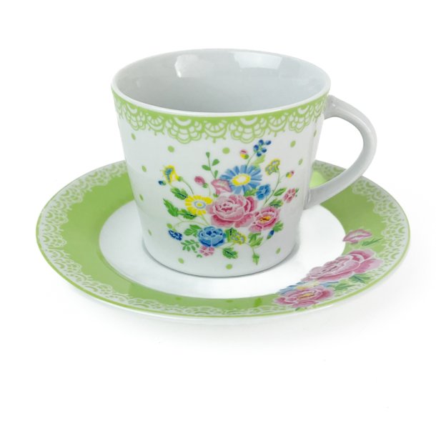 Gr�n vintage Marie Sohl kop