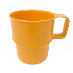 Gult retro Rosti stabelkrus