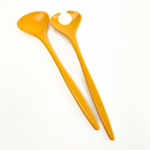 Gult retro Rosti salatbestik